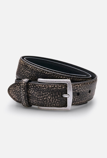 Ремень ZKM9961 TAUPE ANTIQUE SILVER 3.5CM