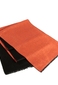 Двусторонний шарф черно-оранжевый SCF01/0115